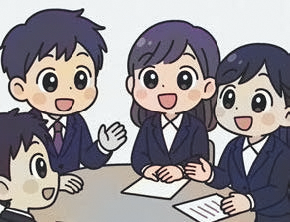 教採の集団討論はこうやって行われる